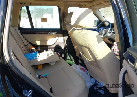 2016 BMW X3 xDrive28I из США, поврежденный, VIN 5UXWX9C54G0D73166